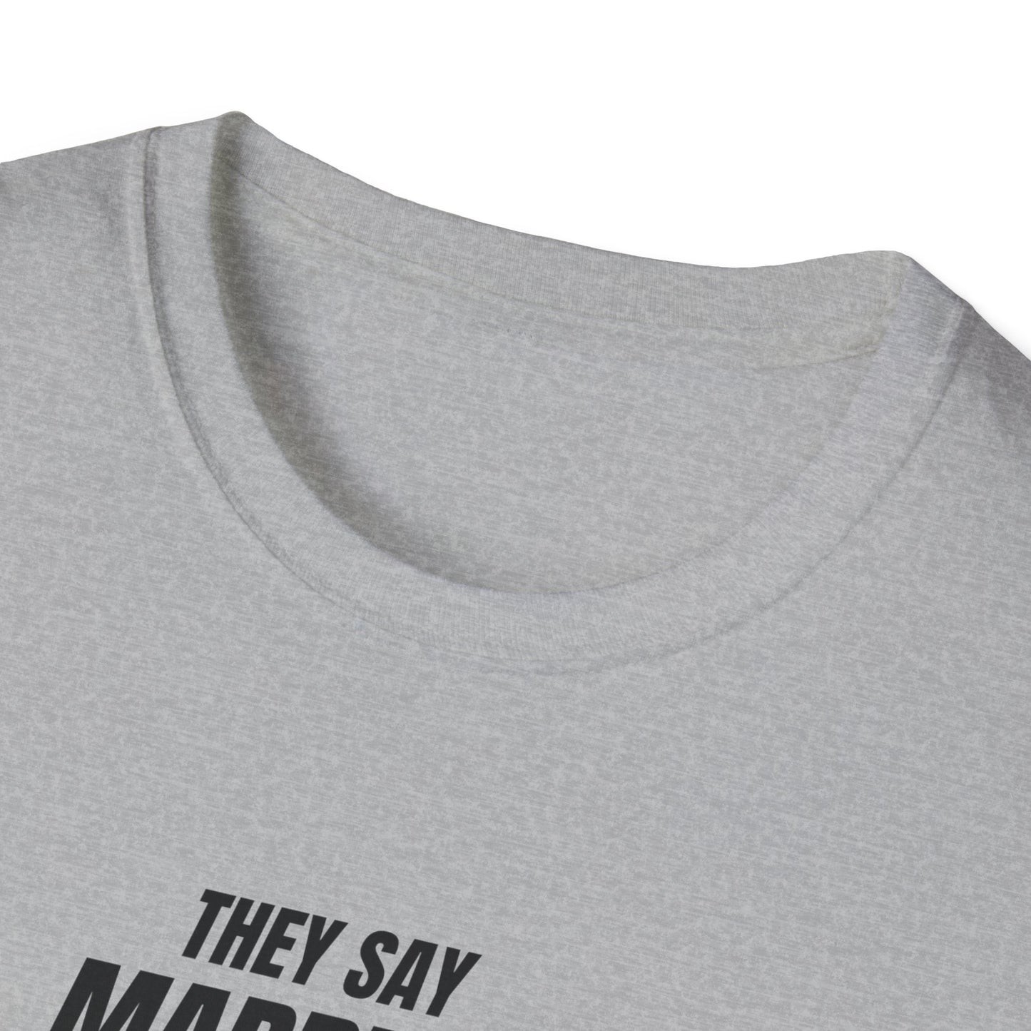 Jurassic Park T‑Shirt – "They Say Marriage Is Like a Walk in the Park" Dinosaur Humor Tee