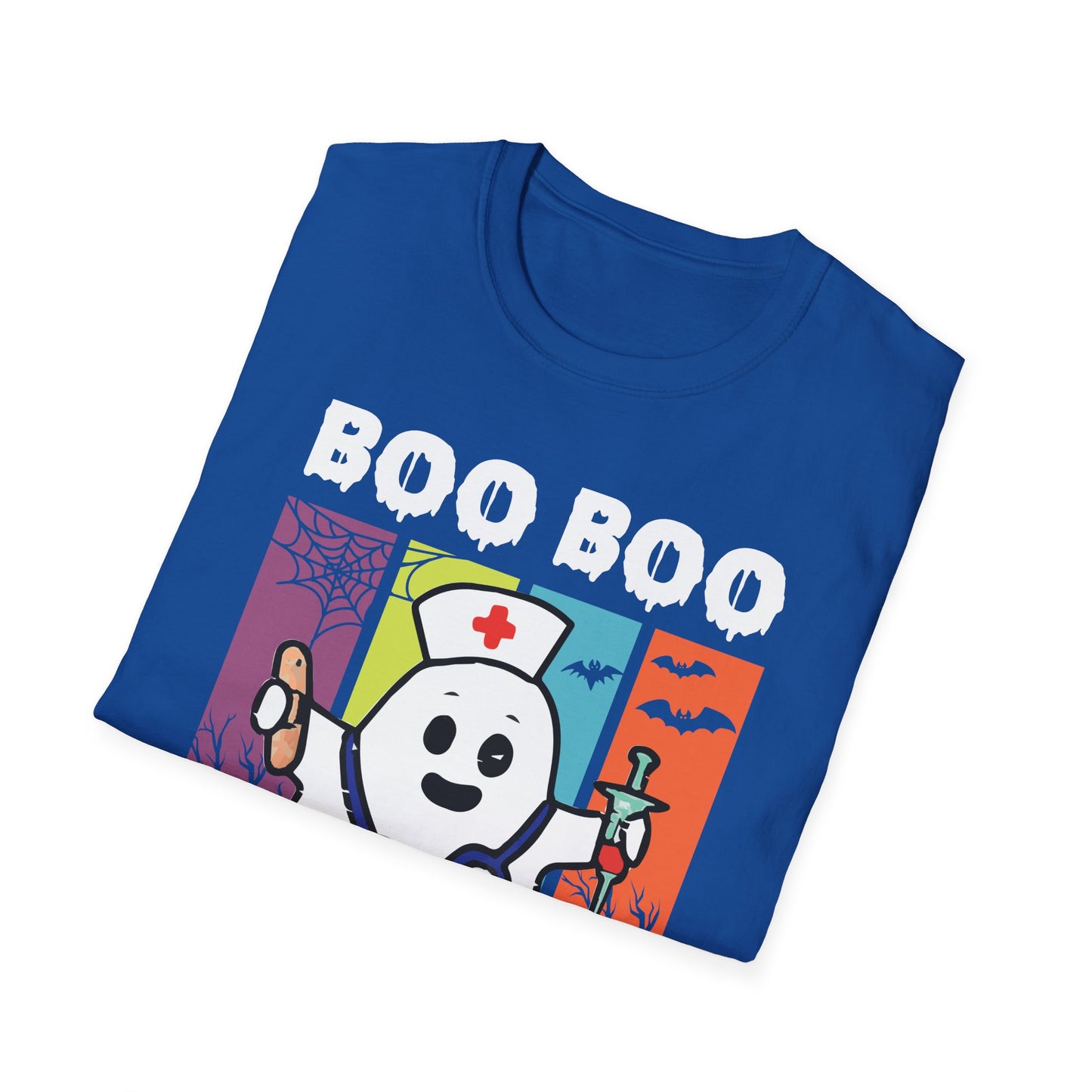 Boo Boo Crew Halloween T-Shirt | Unisex Softstyle Tee for Costume Parties, Fun Events, Trick-or-Treating