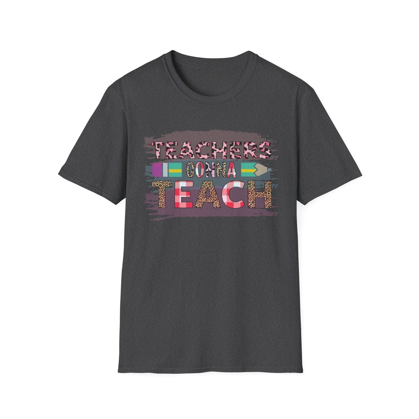 Teachers Gonna Teach Unisex Softstyle T-Shirt | Cute Teacher Gift, Back to School Tee, Classroom Apparel, Educator Shirt, Fun Teacher Outfit