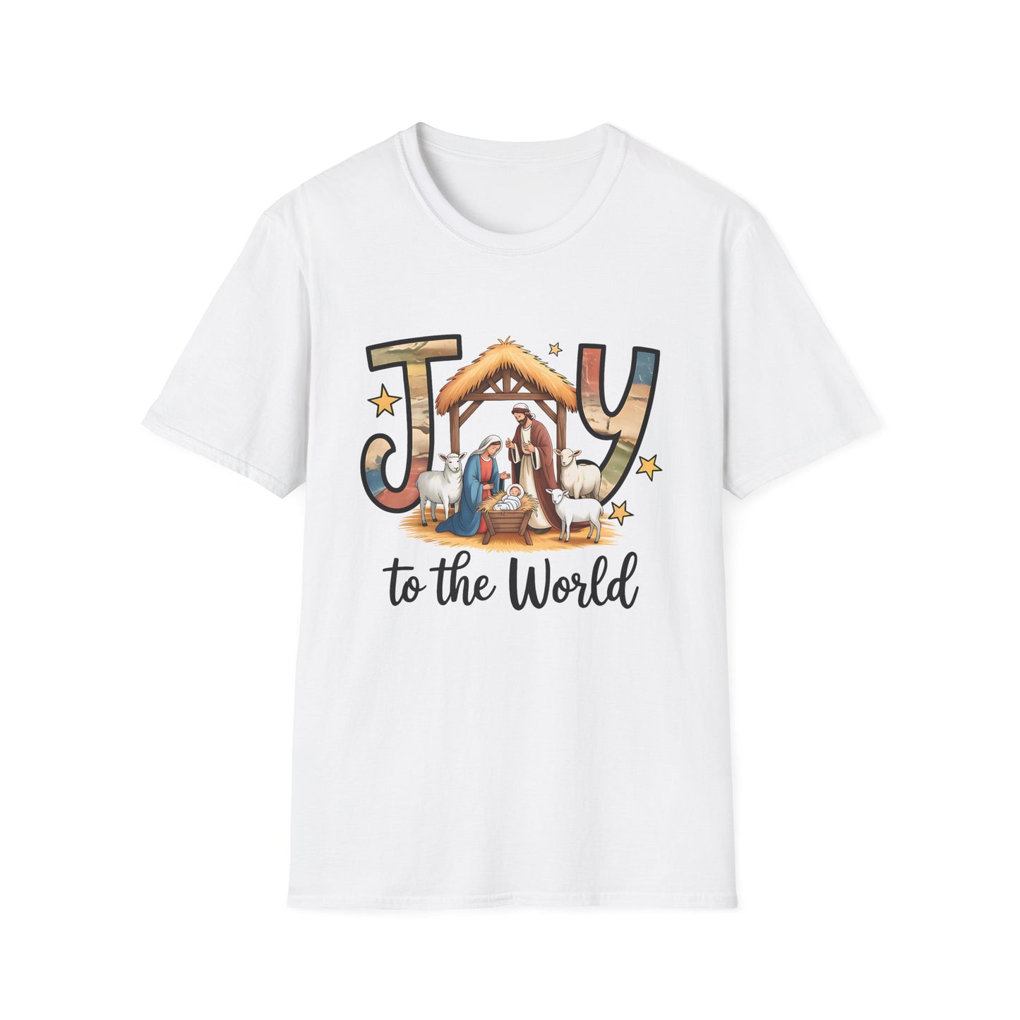 Joy to the World Nativity T-Shirt