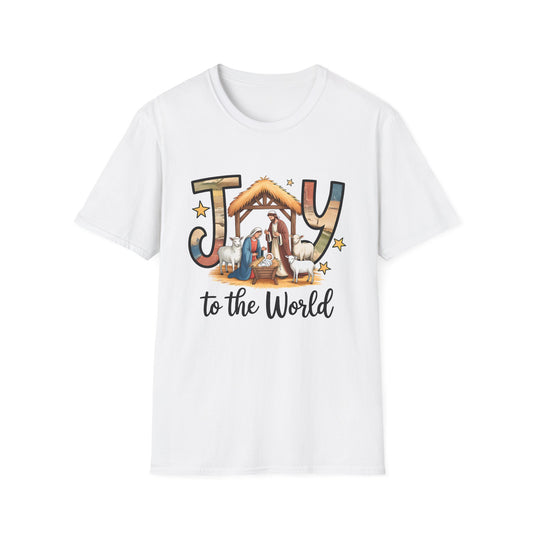 Joy to the World Nativity T-Shirt
