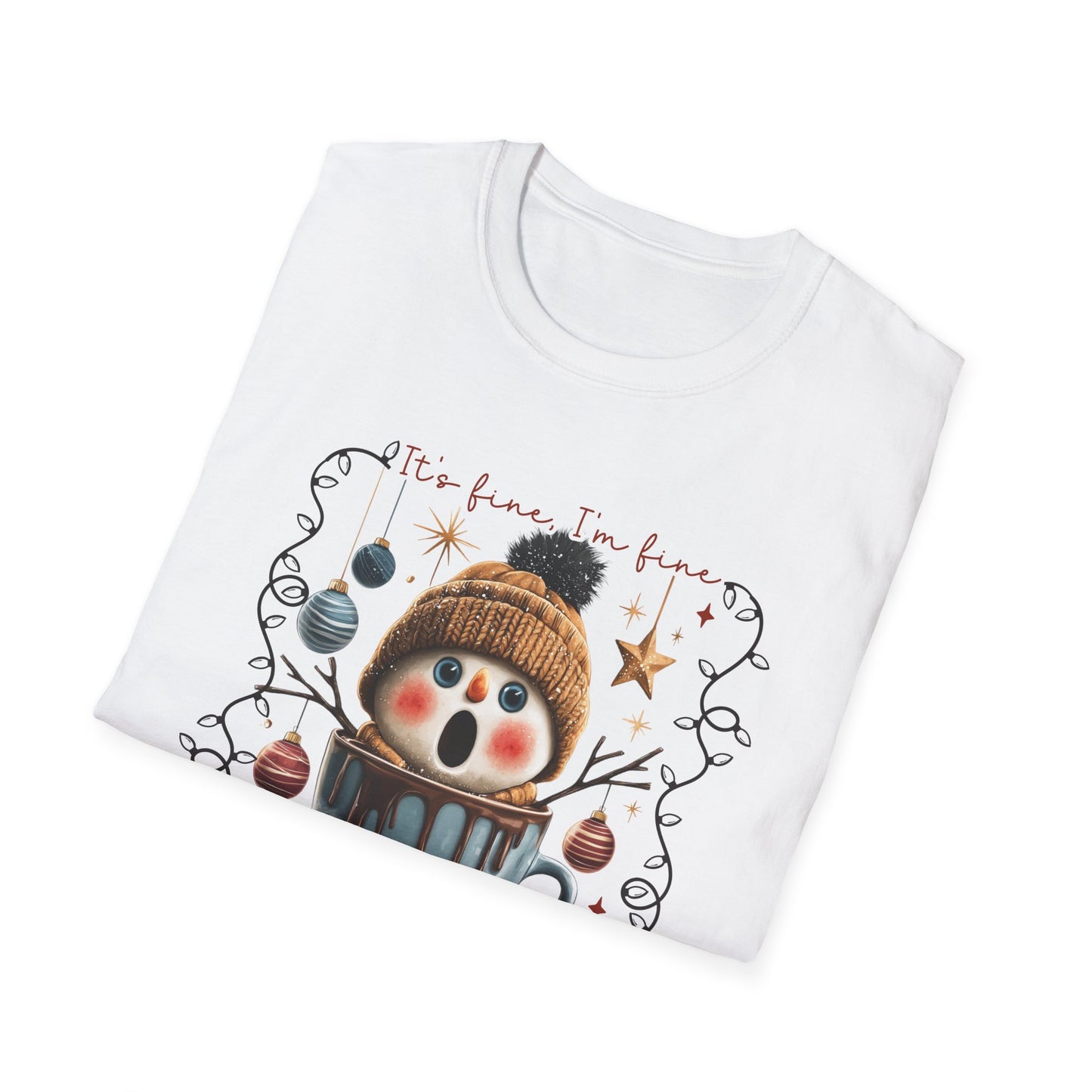 Meltdown Snowman Holiday T-Shirt — Cute 'It's Been A Meltdown' Christmas Tee