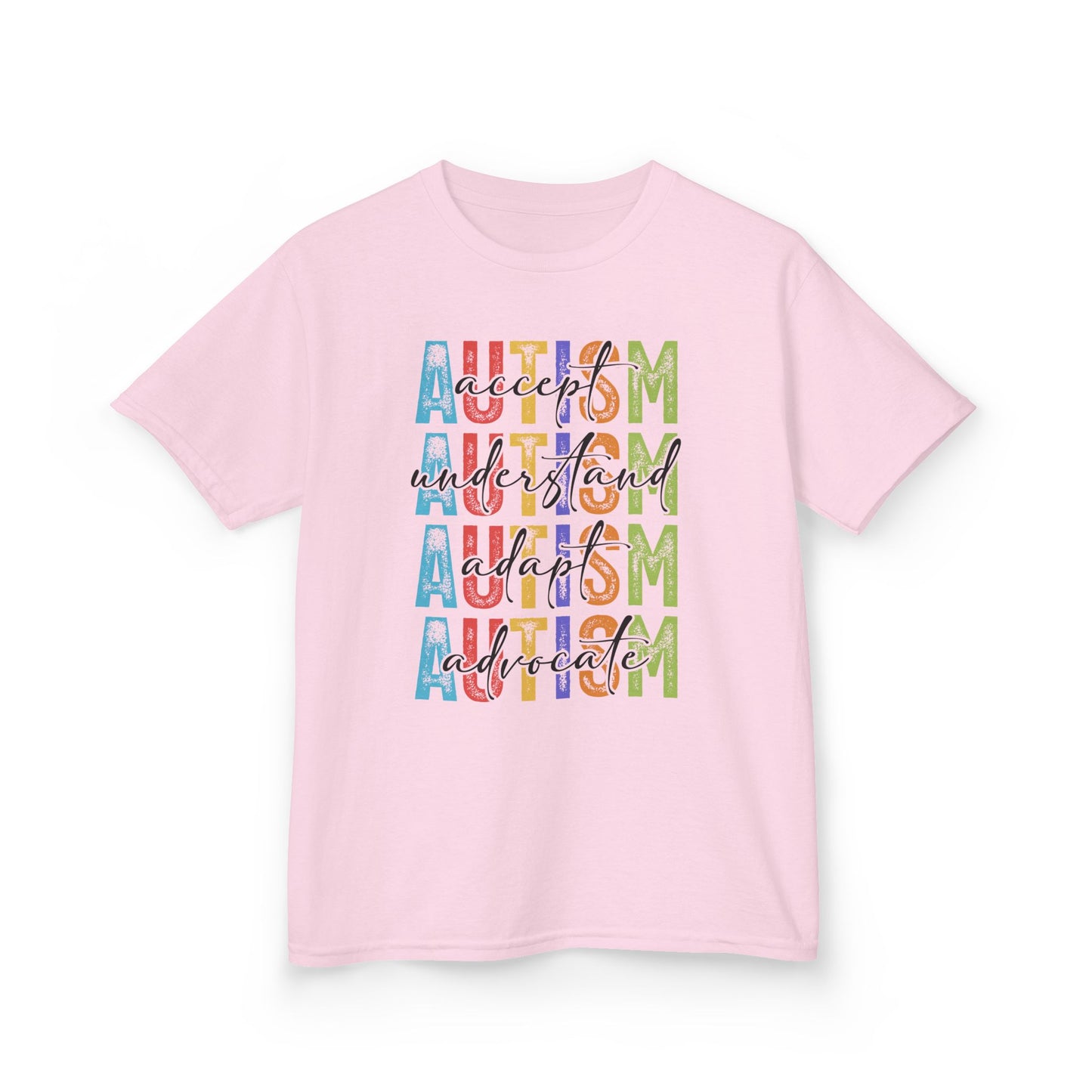 Colorful Autism Awareness Kids Tee, Support Autism, Gift for Kids, Inclusive Fashion, Awareness Month, Fun T-Shirt