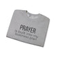 Prayer Is Built Into My Business Plan Crewneck Sweatshirt