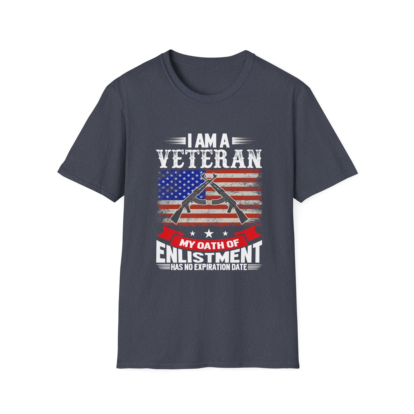 Patriotic Oath T-Shirt, Unisex Fashion Tee, July 4th Gift, Veteran Support Shirt, Casual Everyday Wear