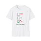 Funny Christmas Checklist T-Shirt – "Tired" Checkbox Holiday Tee