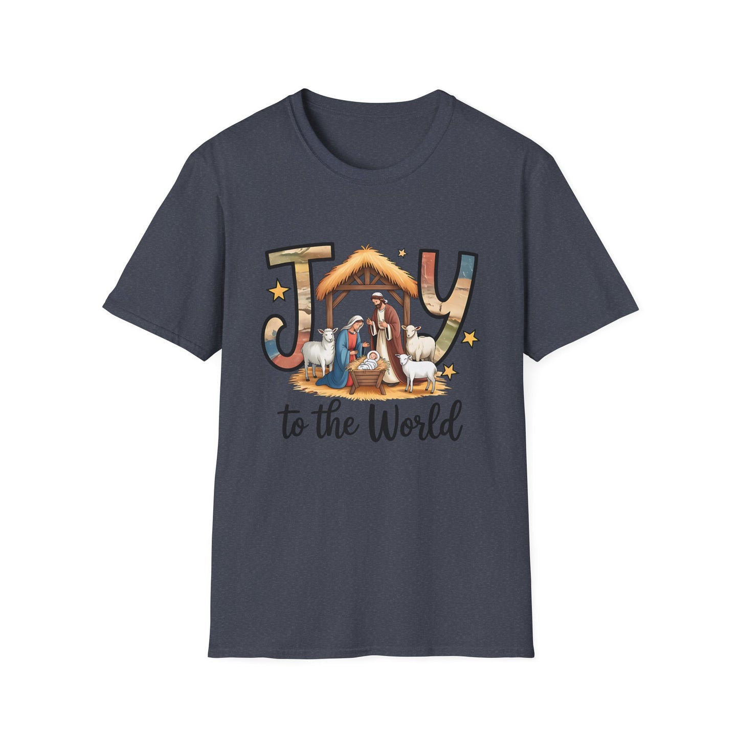 Joy to the World Nativity T-Shirt