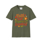 Autumn Faith Tee: Fall Favorite Sweaters, Unisex Softstyle T-Shirt, Thanksgiving Gift, Cozy Casual Wear, Faith-Based Apparel