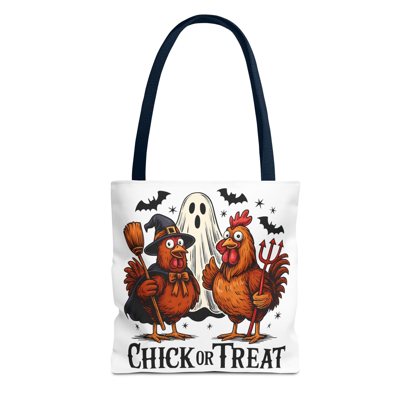 Halloween Chick or Treat Tote Bag