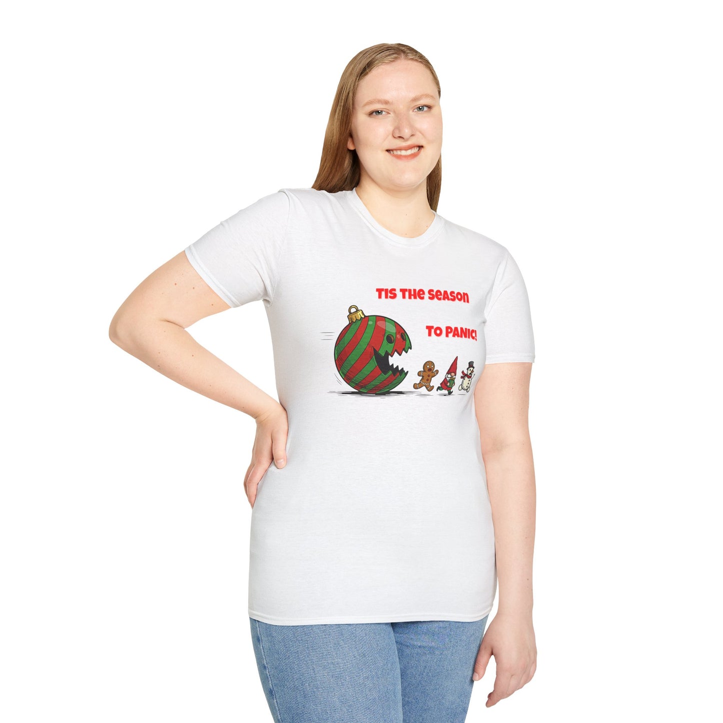 Holiday Panic Santa T-Shirt
