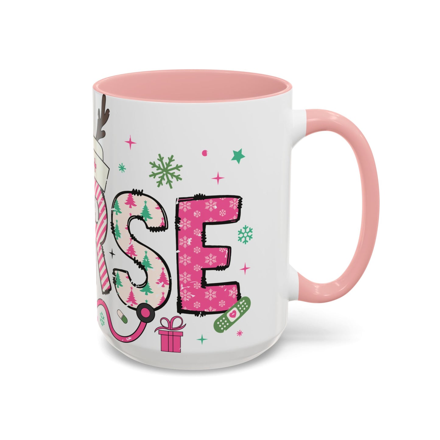 Nurse Christmas Coffee Mug - festive holiday gift for healthcare professionals
