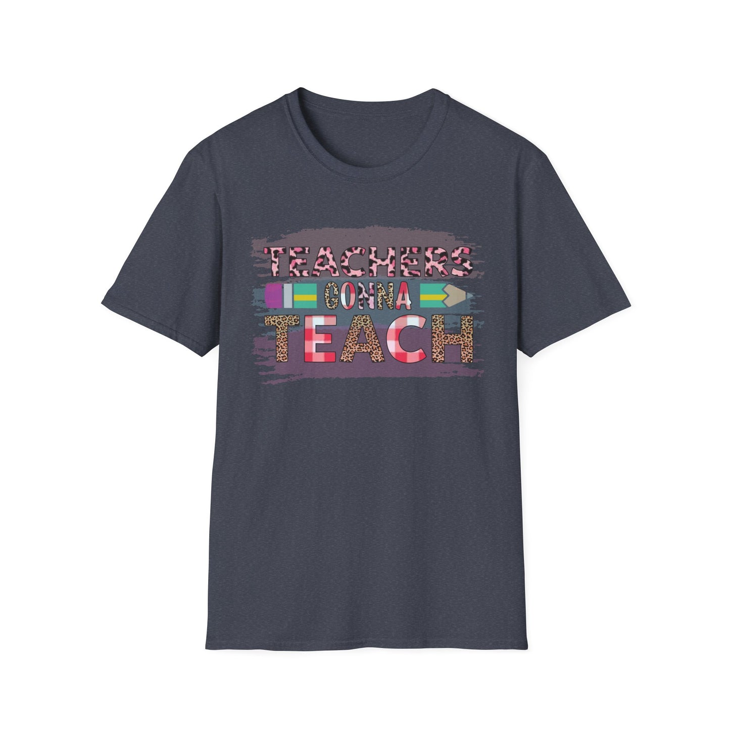 Teachers Gonna Teach Unisex Softstyle T-Shirt | Cute Teacher Gift, Back to School Tee, Classroom Apparel, Educator Shirt, Fun Teacher Outfit