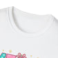 Merry Christmas Unisex Softstyle T-Shirt, Holiday Tee, Christmas Shirt, Festive Apparel, Gift for Him and Her