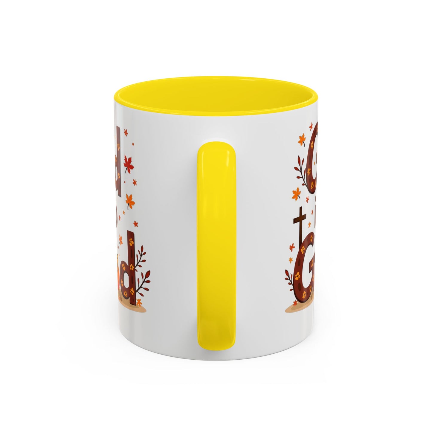 God Is So Good Fall Coffee Mug — Thanksgiving Pumpkin Accent Mug (11/15oz)
