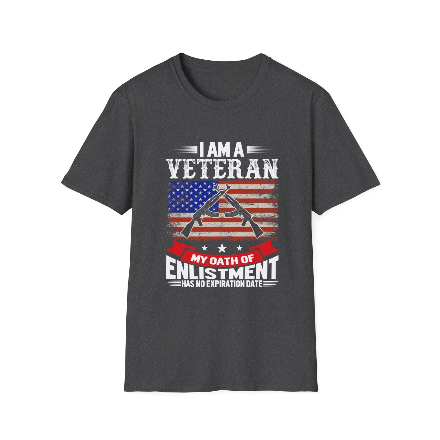Patriotic Oath T-Shirt, Unisex Fashion Tee, July 4th Gift, Veteran Support Shirt, Casual Everyday Wear