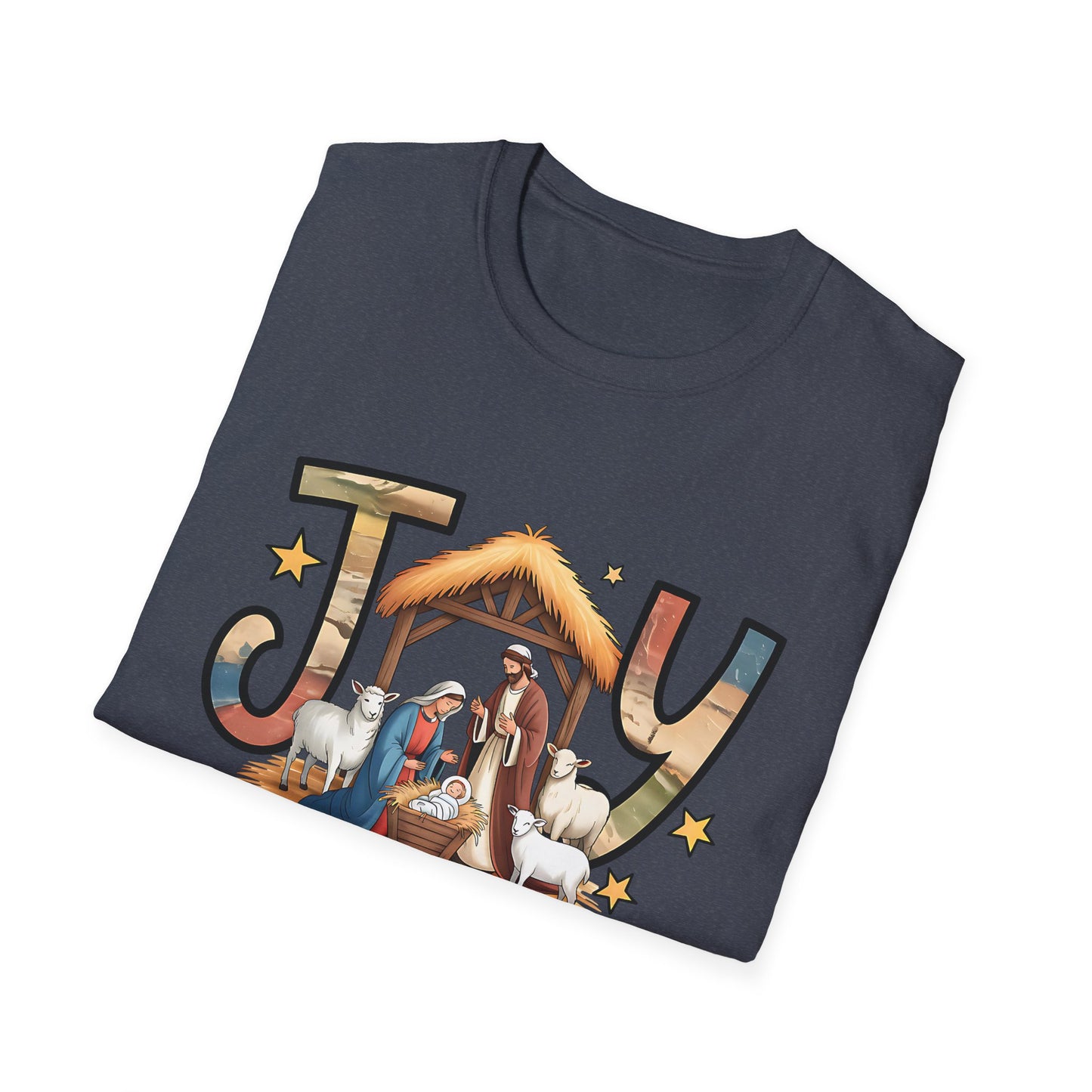 Joy to the World Nativity T-Shirt