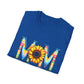 Colorful Mom Sunflower T-Shirt - Perfect Gift for Mother's Day, Birthday, Family Gatherings, Stylish Summer Wear