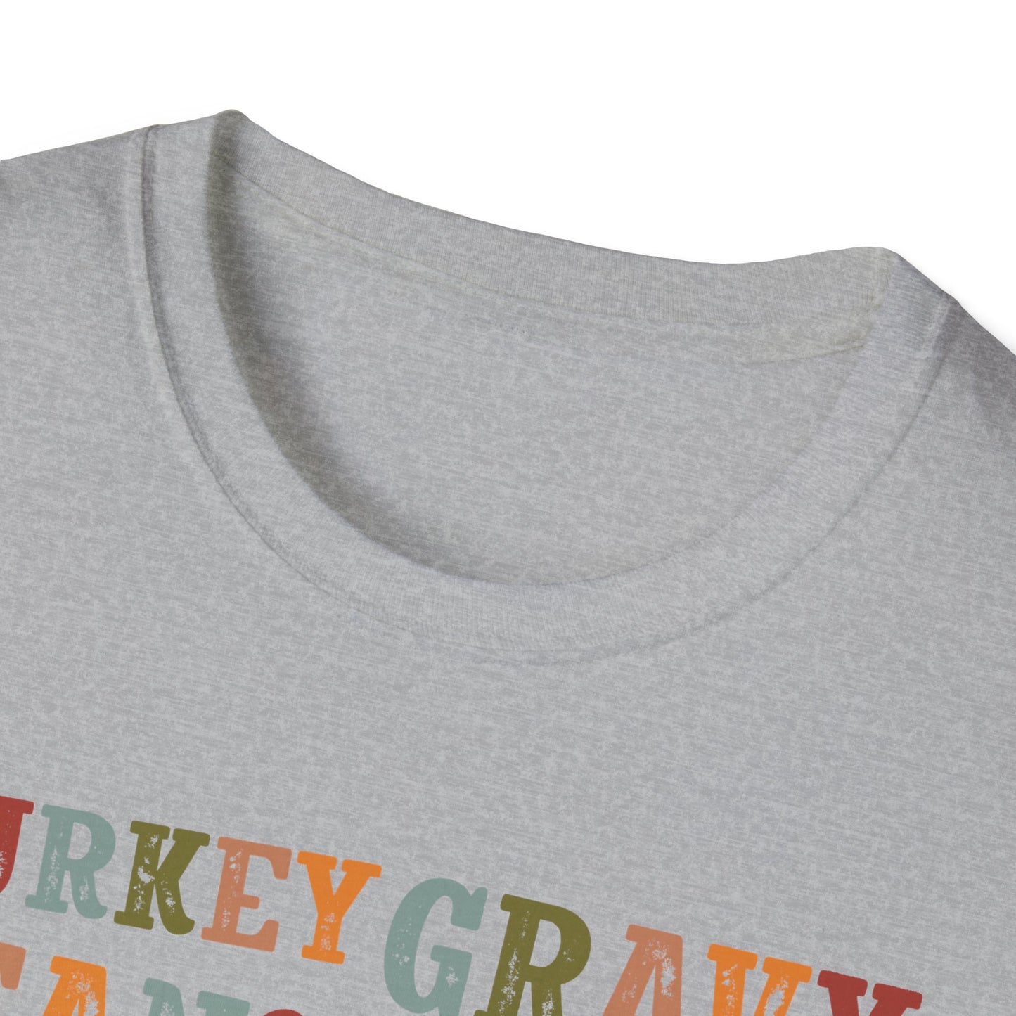 Thanksgiving Casserole T-Shirt — "Turkey, Gravy, Beans and Rolls Let Me See That Casserole" Holiday Tee