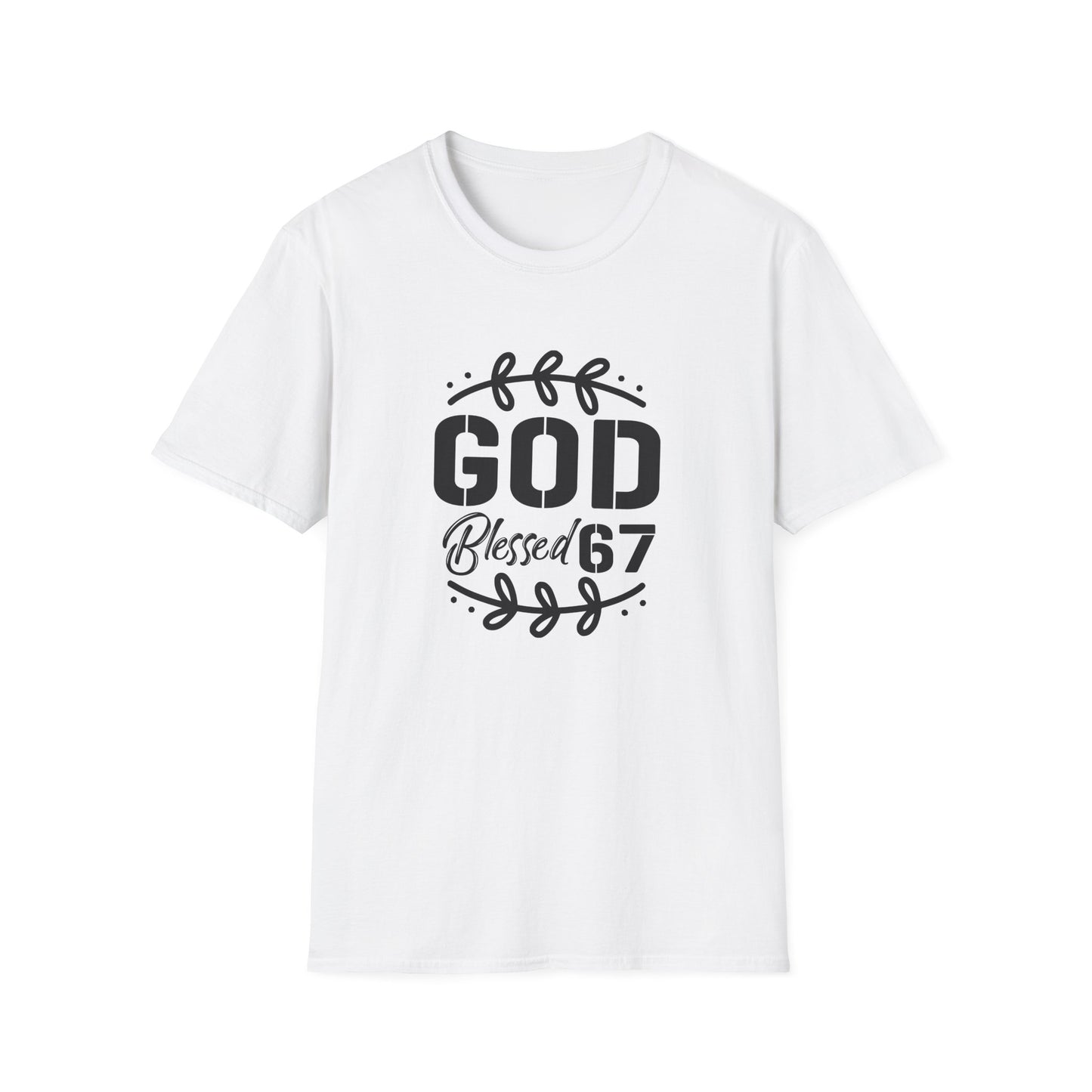 God Blessed 67 Unisex Softstyle T-Shirt