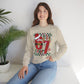 Festive Santa Crewneck Sweatshirt - Holiday Cheer