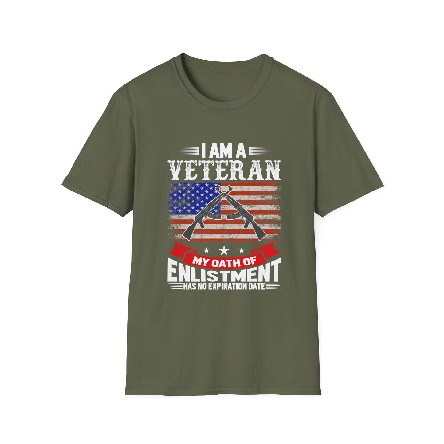 Patriotic Oath T-Shirt, Unisex Fashion Tee, July 4th Gift, Veteran Support Shirt, Casual Everyday Wear