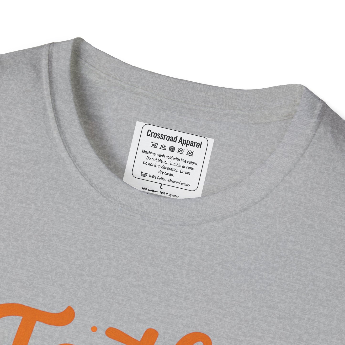 Autumn Faith Tee: Fall Favorite Sweaters, Unisex Softstyle T-Shirt, Thanksgiving Gift, Cozy Casual Wear, Faith-Based Apparel