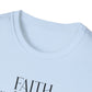 Faith Makes Things Possible Not Easy T-Shirt — Inspirational Christian Tee