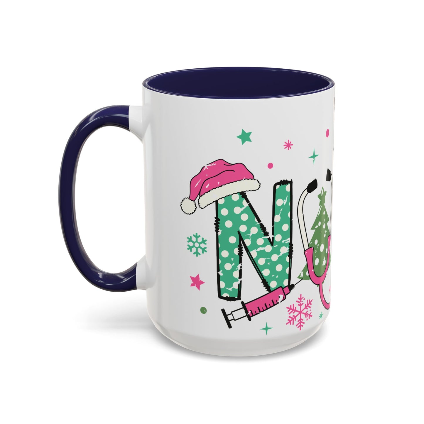 Nurse Christmas Coffee Mug - festive holiday gift for healthcare professionals