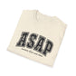 ASAP 'Always Stop And Pray' Graphic T-Shirt — Vintage Collegiate Lettering