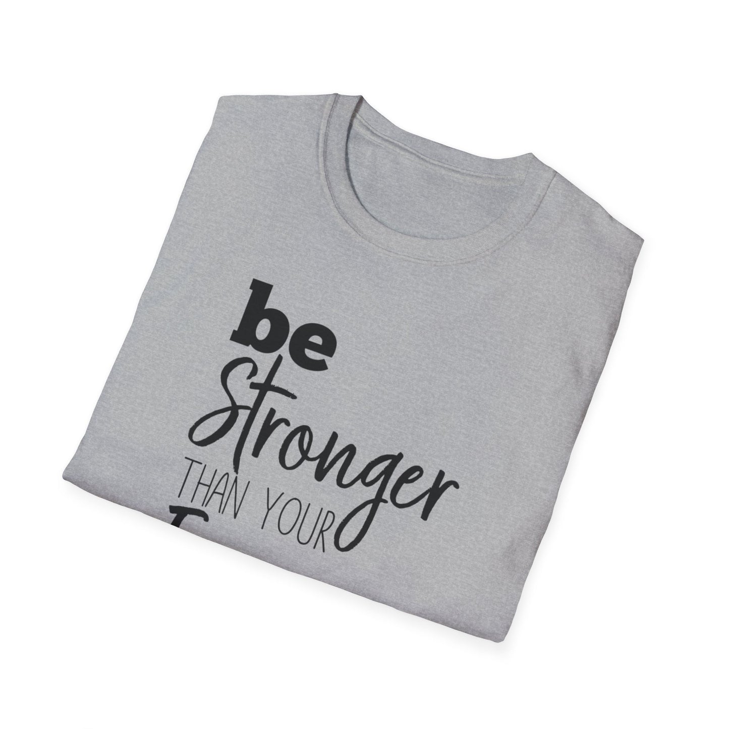 Motivational T-Shirt with Inspirational Quote, Gift for Fitness Lovers, Gym Apparel, Self-Care Reminder, Unisex Casual Wear