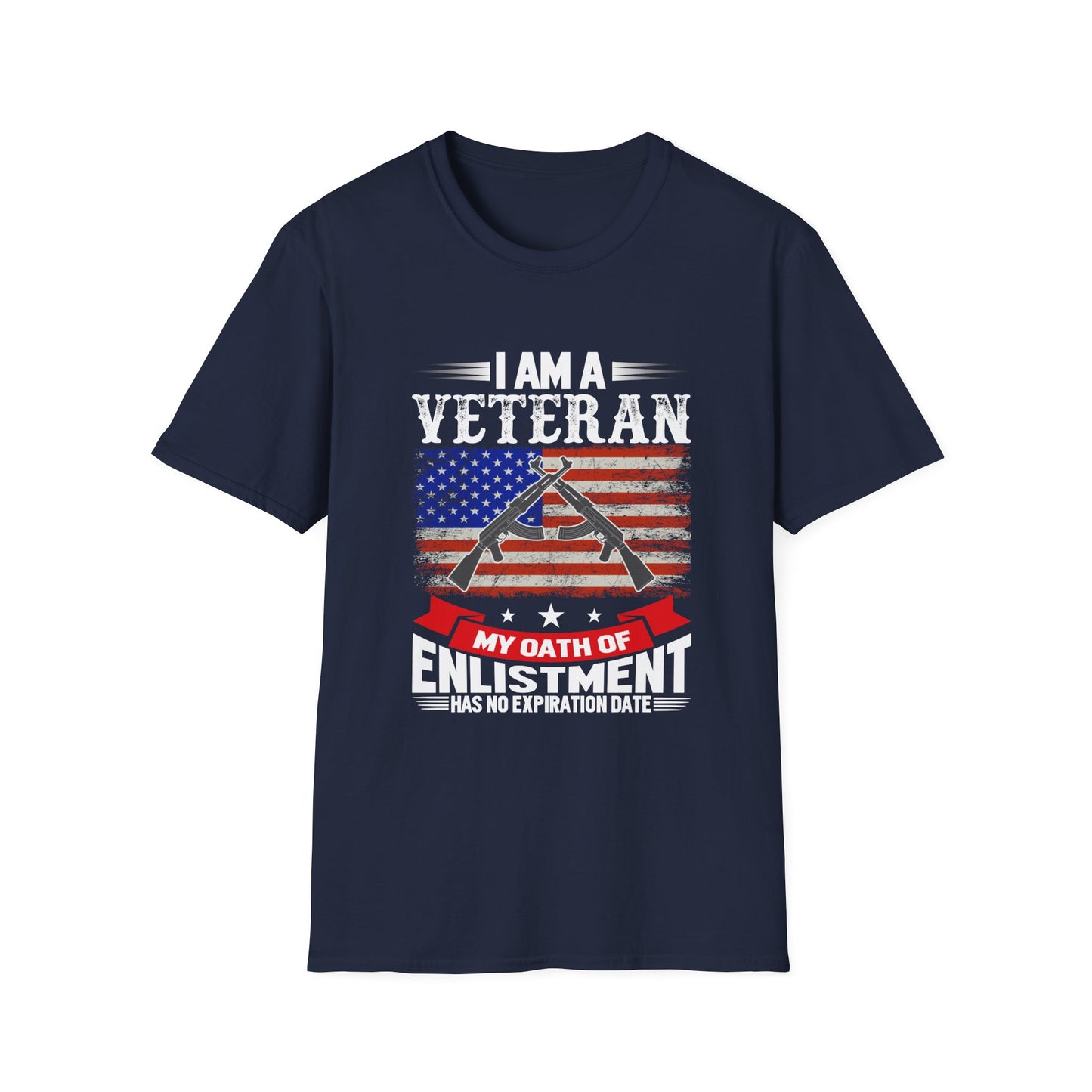 Patriotic Oath T-Shirt, Unisex Fashion Tee, July 4th Gift, Veteran Support Shirt, Casual Everyday Wear