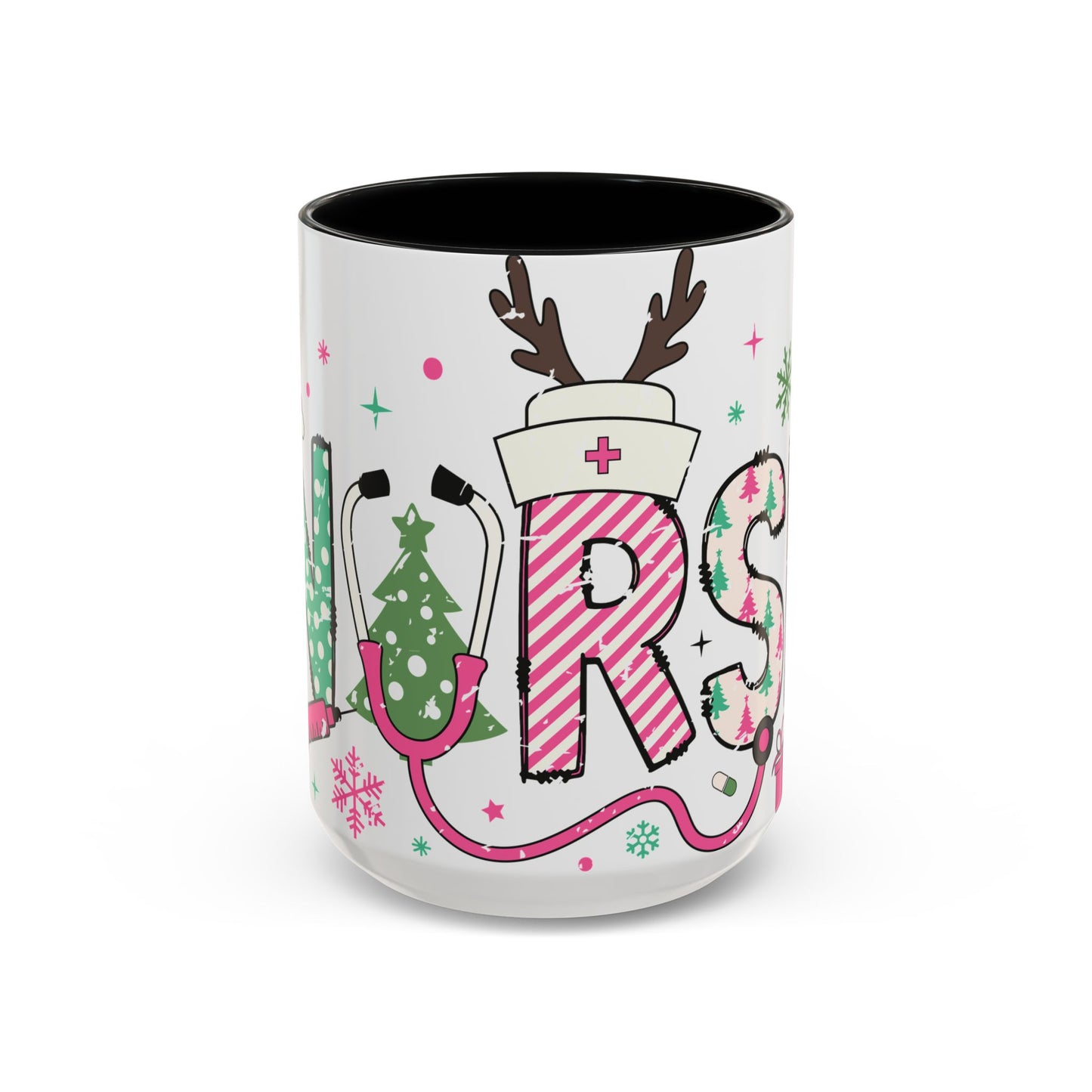 Nurse Christmas Coffee Mug - festive holiday gift for healthcare professionals