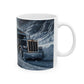 Winter Trucking Ceramic Mug
