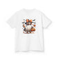 Halloween Ghost Kids Tee, Cute Halloween Shirt for Kids, Trick or Treat T-Shirt, Halloween Costume, Spooky Kids Apparel