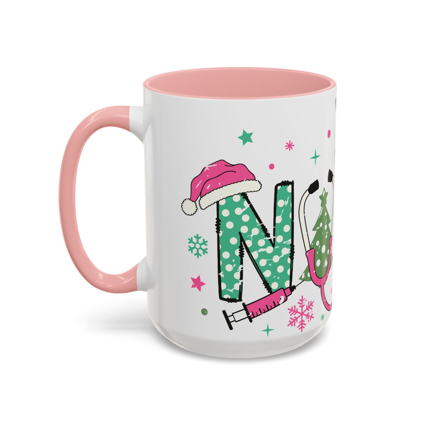 Nurse Christmas Coffee Mug - festive holiday gift for healthcare professionals
