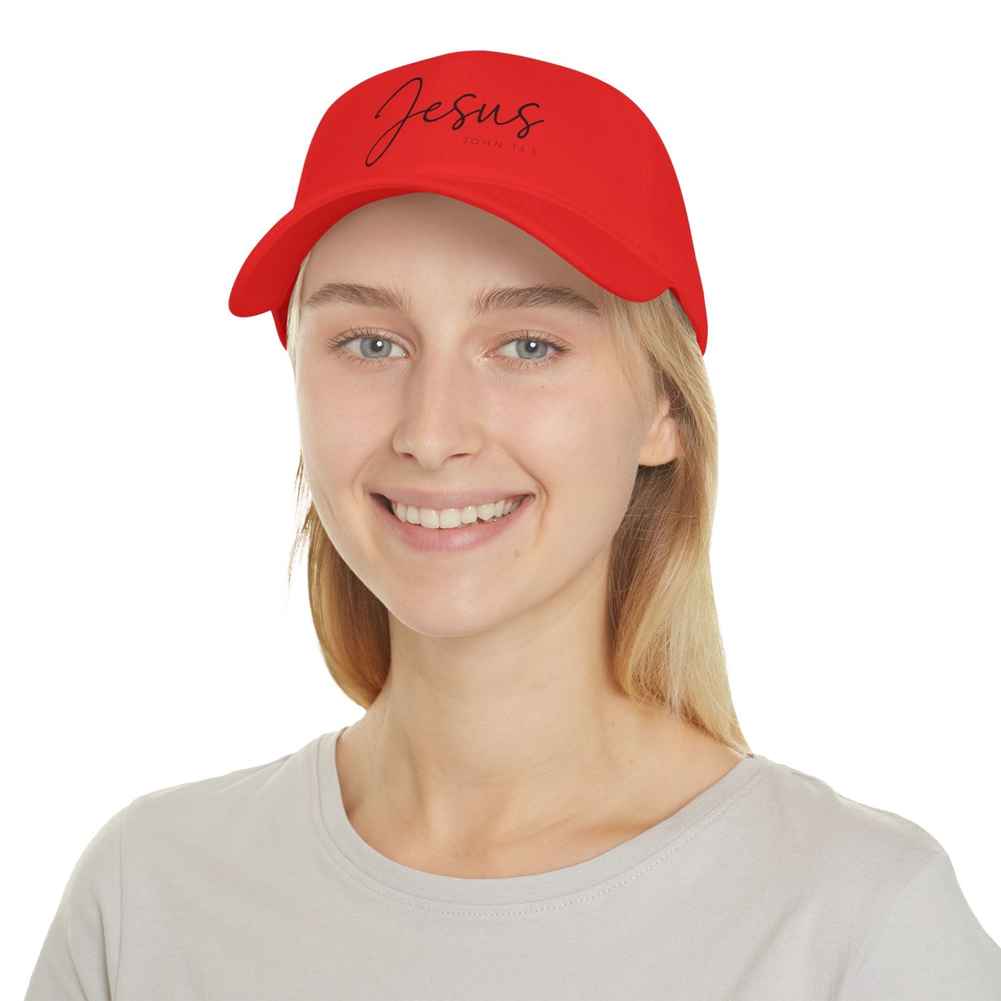 Faith-Inspired Low Profile Baseball Cap | Jesus Hat for Everyday Wear, Gift for Believers, Trendy Cap, Christian Apparel, Casual Headwear