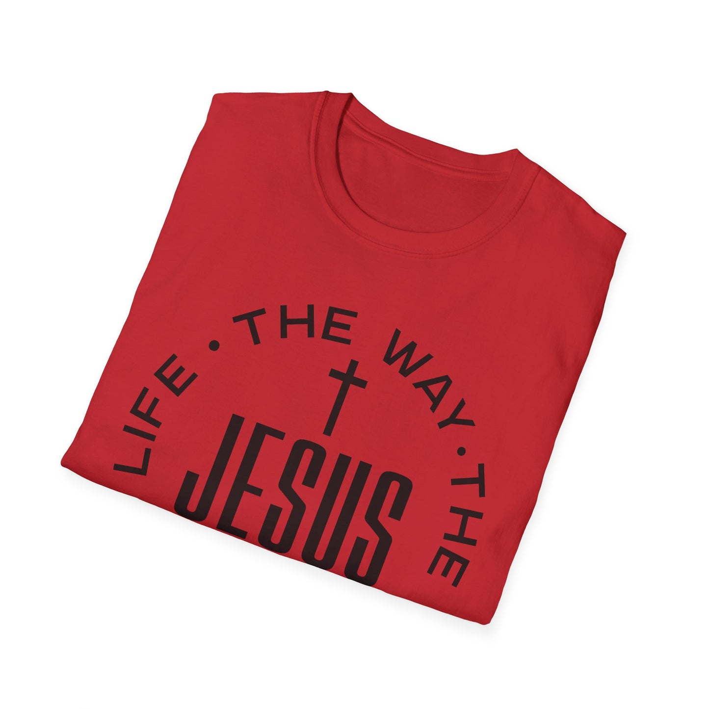 Jesus John 14:6 T-Shirt — The Way, The Truth, The Life Christian Tee