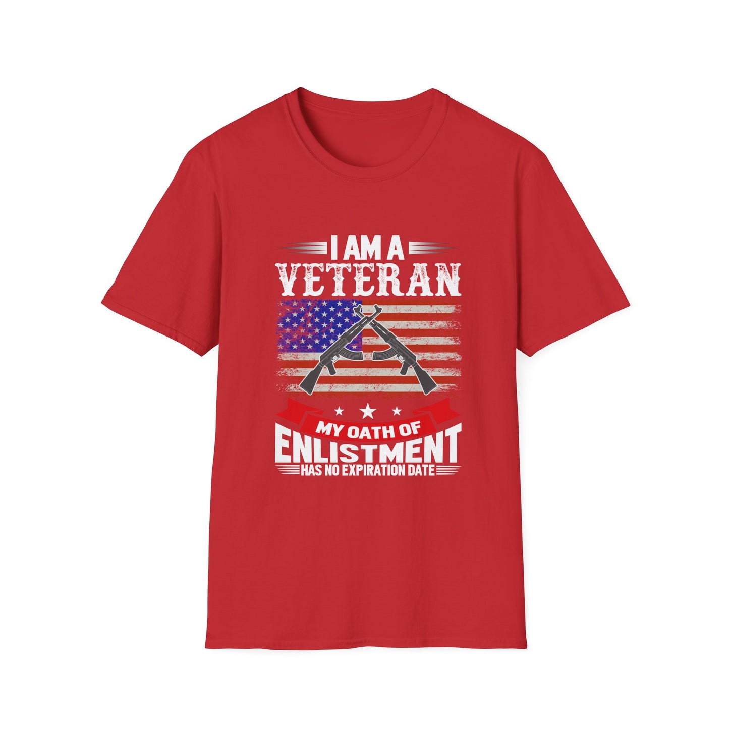 Patriotic Oath T-Shirt, Unisex Fashion Tee, July 4th Gift, Veteran Support Shirt, Casual Everyday Wear