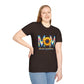 Colorful Mom Sunflower T-Shirt - Perfect Gift for Mother's Day, Birthday, Family Gatherings, Stylish Summer Wear