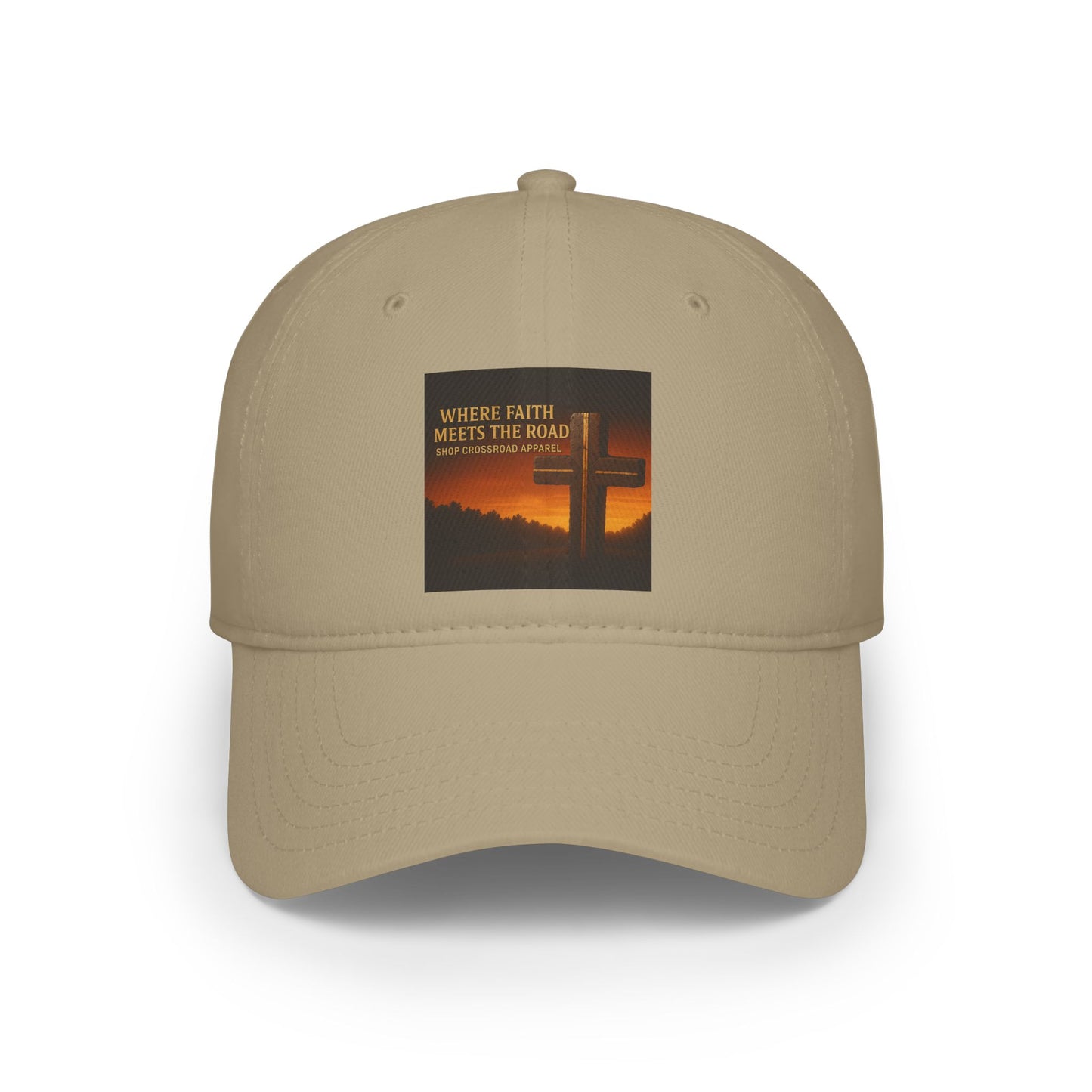 Faith-Inspired Low Profile Baseball Cap | Inspirational Cap for Outdoor Activities, Gift for Christians, Stylish Sun Protection, Casual Wear