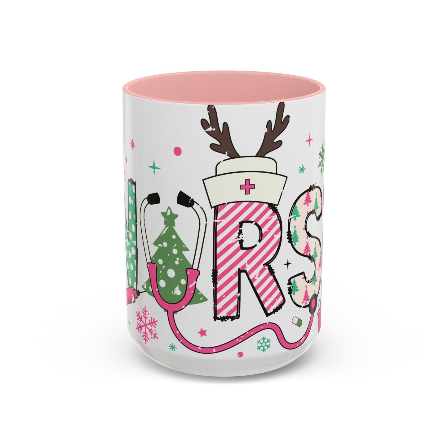 Nurse Christmas Coffee Mug - festive holiday gift for healthcare professionals