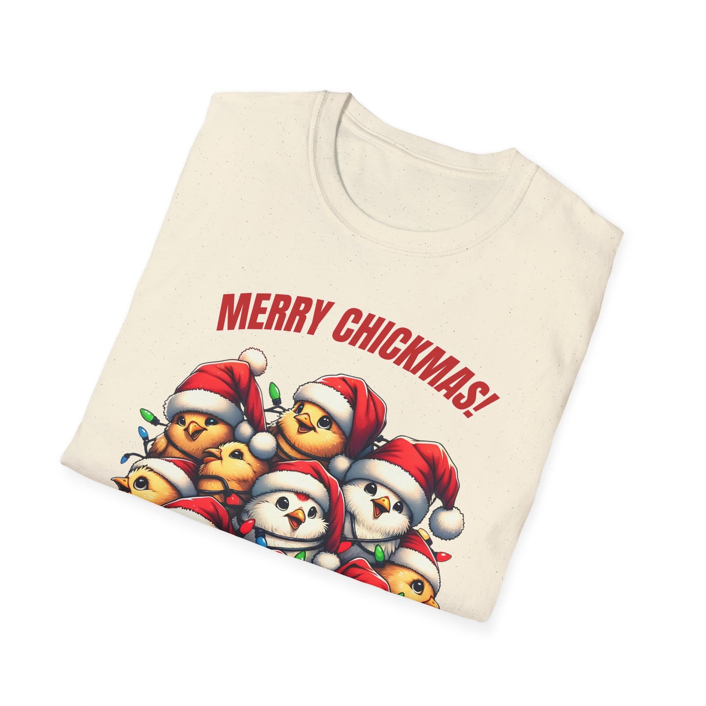 Merry Chickmas Funny Christmas Chickens T-Shirt