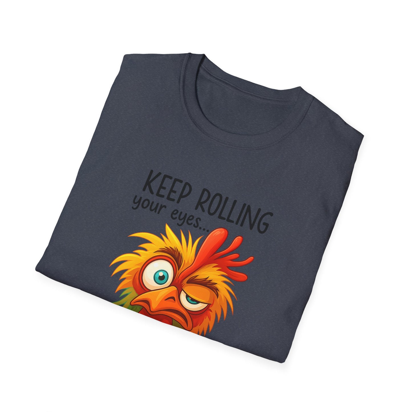 Funny Unisex T-Shirt with Chicken Design, Humor Tee, Gifting Idea, Casual Wear, Ideal for Friends, Birthday T-Shirt, Quirky Apparel