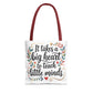 Heartfelt Teacher Tote Bag - Perfect Gift for Educators, Back to School, Teacher Appreciation, Eco-Friendly, Classroom Supplies