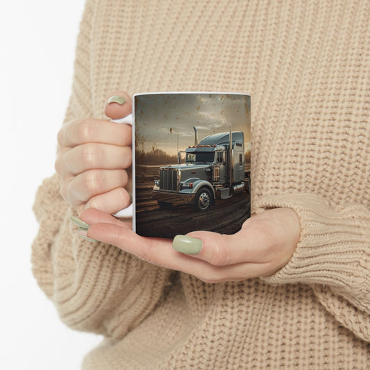 Coffee & Chill Trucker Mug