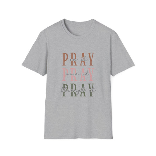 Inspirational Prayer T-Shirt - Softstyle Unisex Tee, Faith-Based Apparel, Gift for Believers, Christian T-Shirt, Everyday Wear