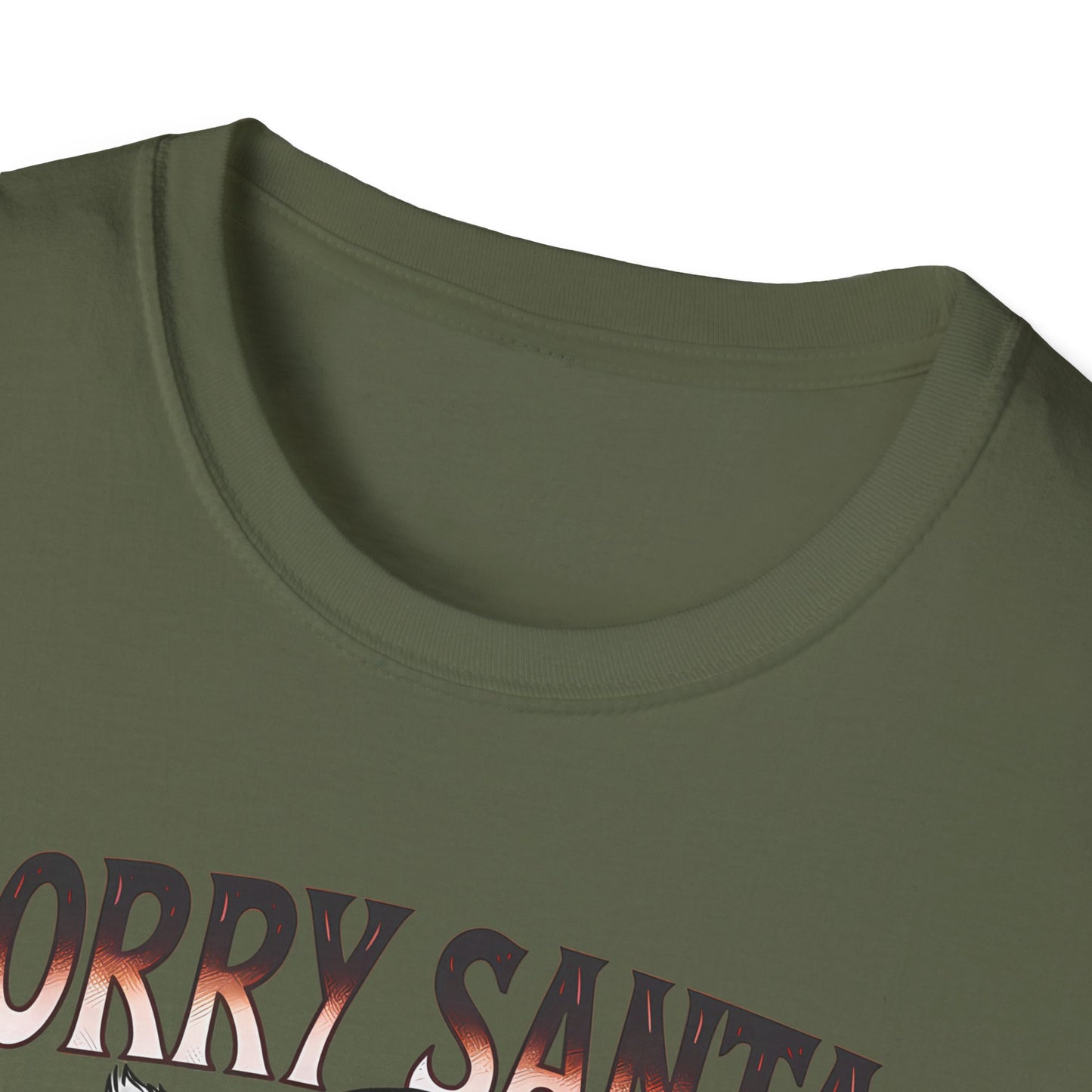 Sorry Santa I've Been Feral T-Shirt — Funny Raccoon Christmas Tee