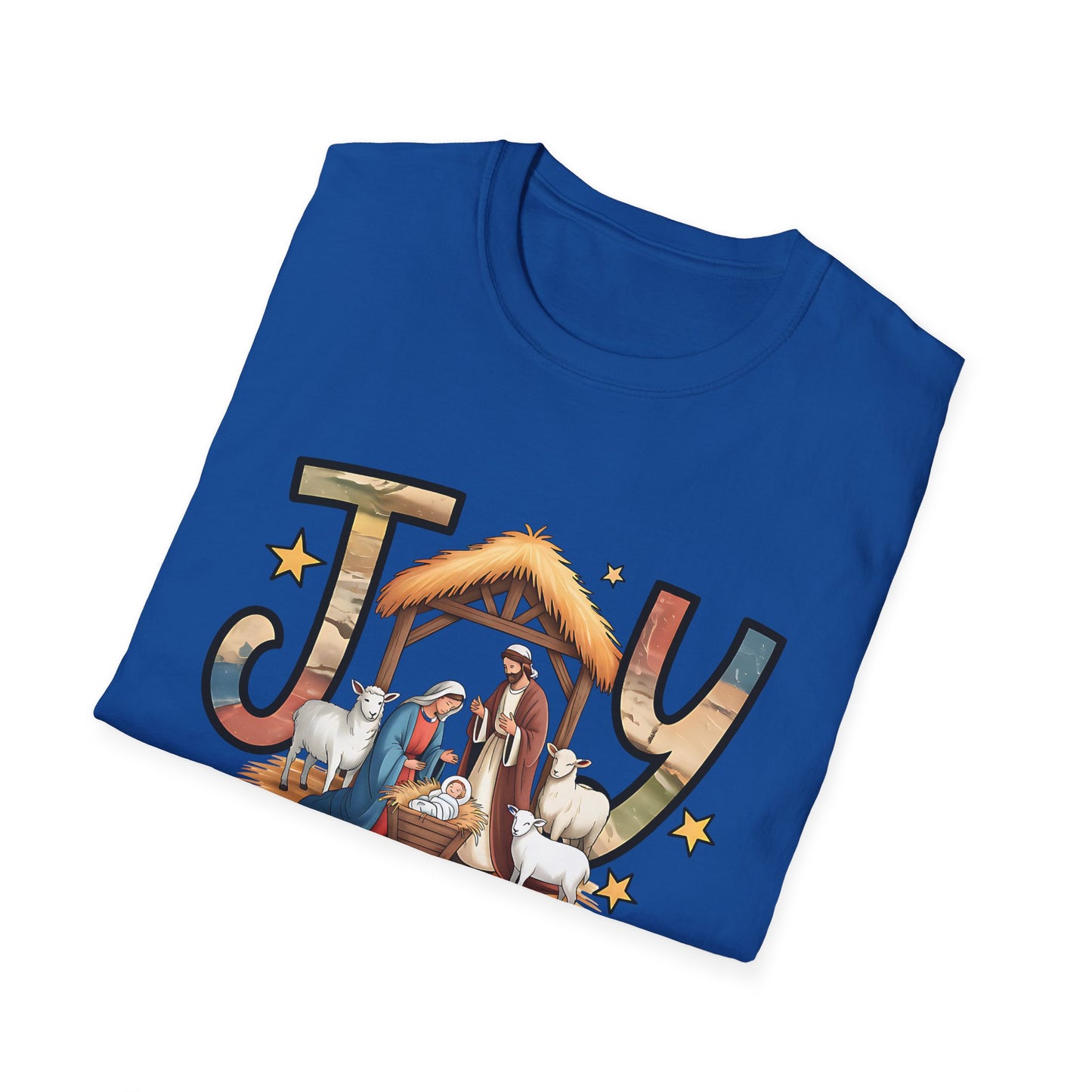 Joy to the World Nativity T-Shirt
