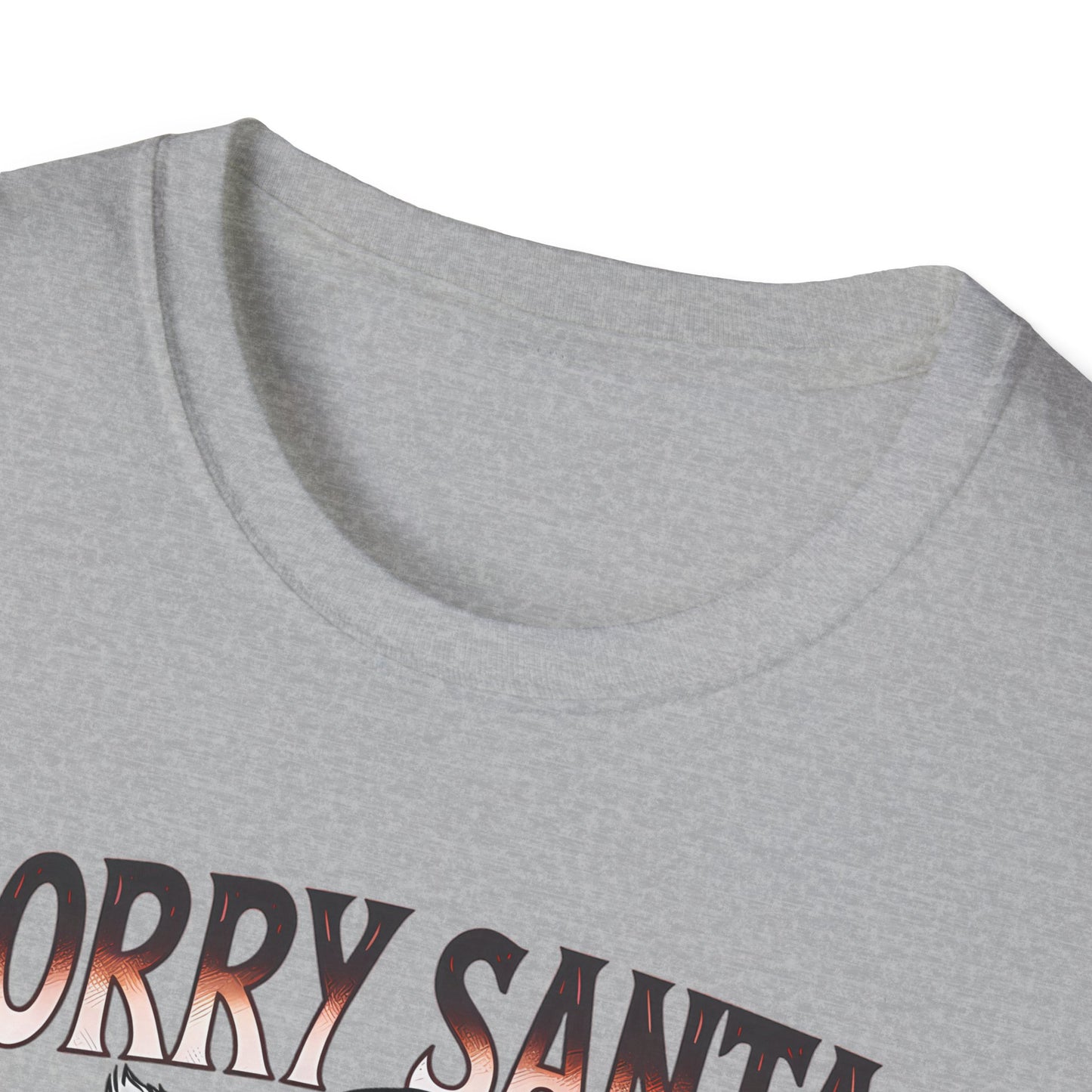 Sorry Santa I've Been Feral T-Shirt — Funny Raccoon Christmas Tee