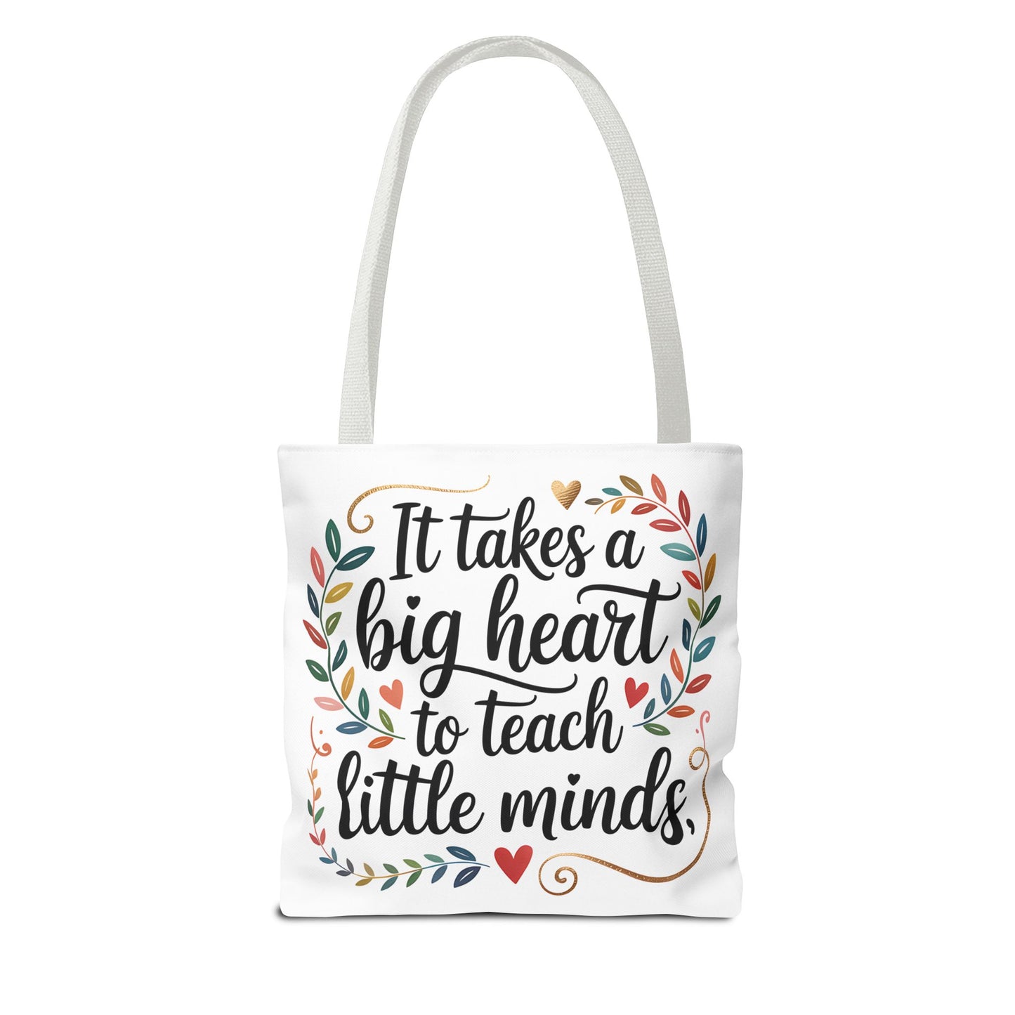 Heartfelt Teacher Tote Bag - Perfect Gift for Educators, Back to School, Teacher Appreciation, Eco-Friendly, Classroom Supplies